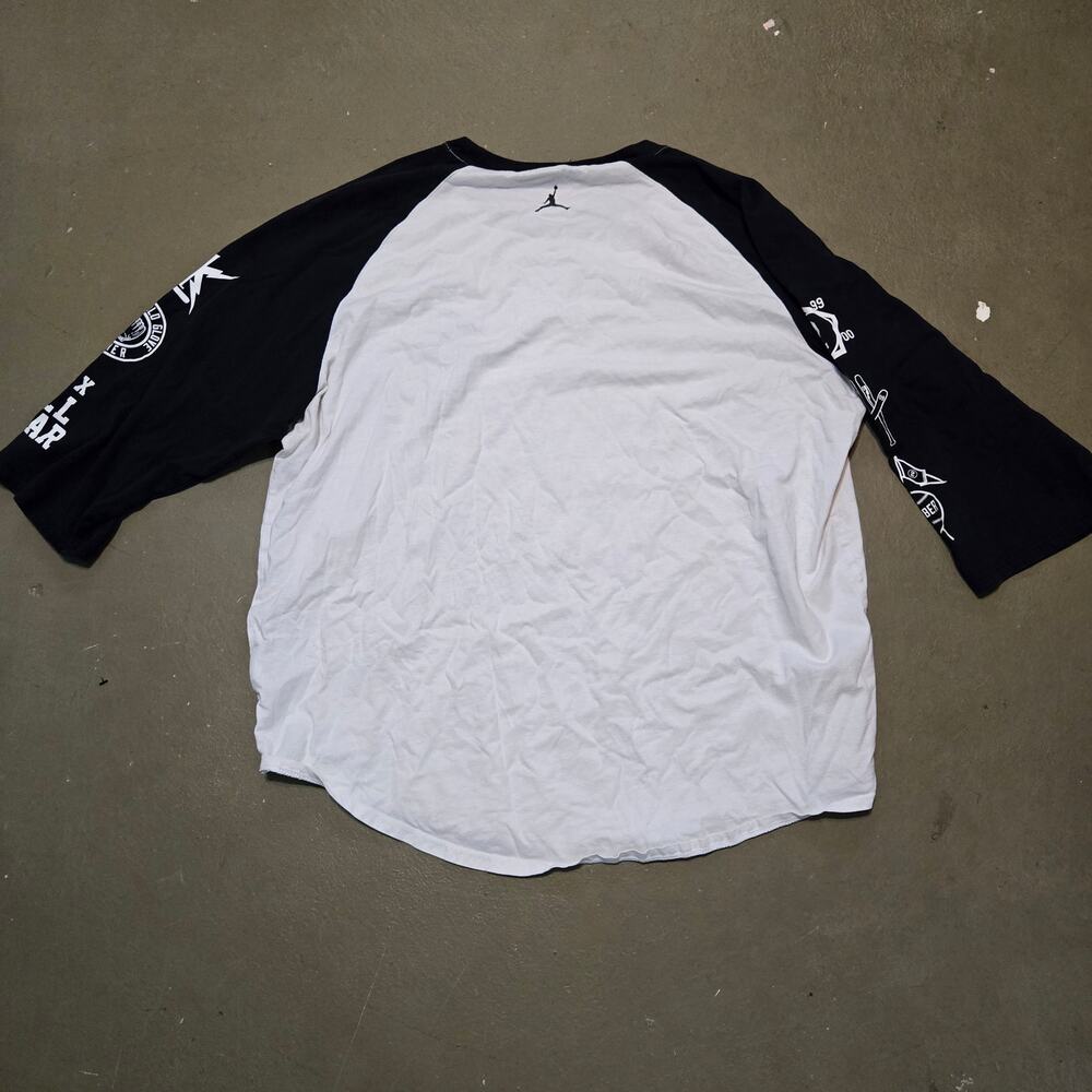 Vintage Jordan Brand Derek Jeter 3/4 Sleeve Legacy Baseball Shirt Men's Size XXL - Picture 3 of 7